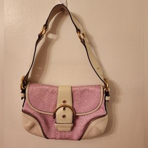 Vintage Lilac Coach handbag
